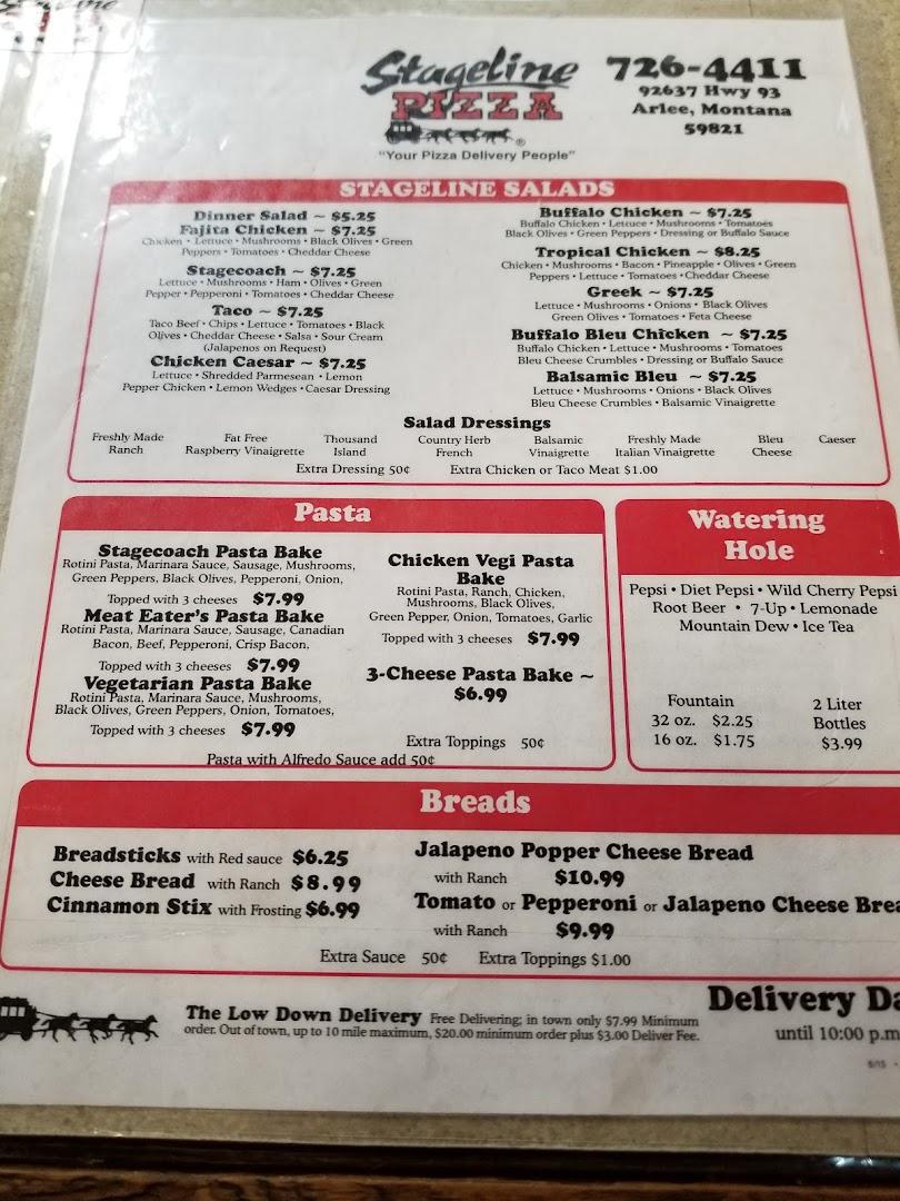 Stageline Pizza